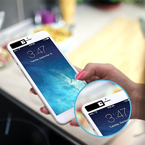 Webcam Cover, 0.027 inch Ultra-Thin Laptop Webcam Cover Slider Camera cover for Macbook Pro, Laptop, Mac, PC, Surfcase Pro, iPhone, Protecting Your Digital Life, 3 Pack - Thumbnail 4