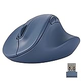 ELECOM Wireless Ergonomic Shape Mouse, 2.4GHz with