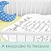 Ocean Drop Designs Muslin Swaddle Blankets - Baby Gifts for Boys & Girls - Gender Neutral Christian Newborn Gifts