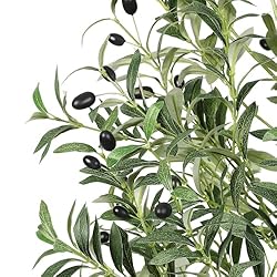 Alupssuc 6ft Artificial Olive Tree with Natural