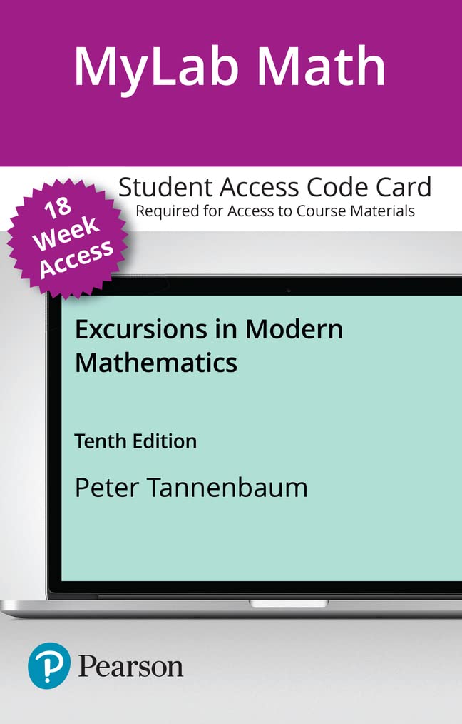 Excursions In Modern Mathematics: Digital Access