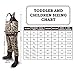 Neoprene Adjustable Children and Youth Waterproof Fishing and Hunting Chest Waders For Youth, Kids, Toddlers, and Children. Official Licensed Mossy Oak Shadow Grass Blades Camo