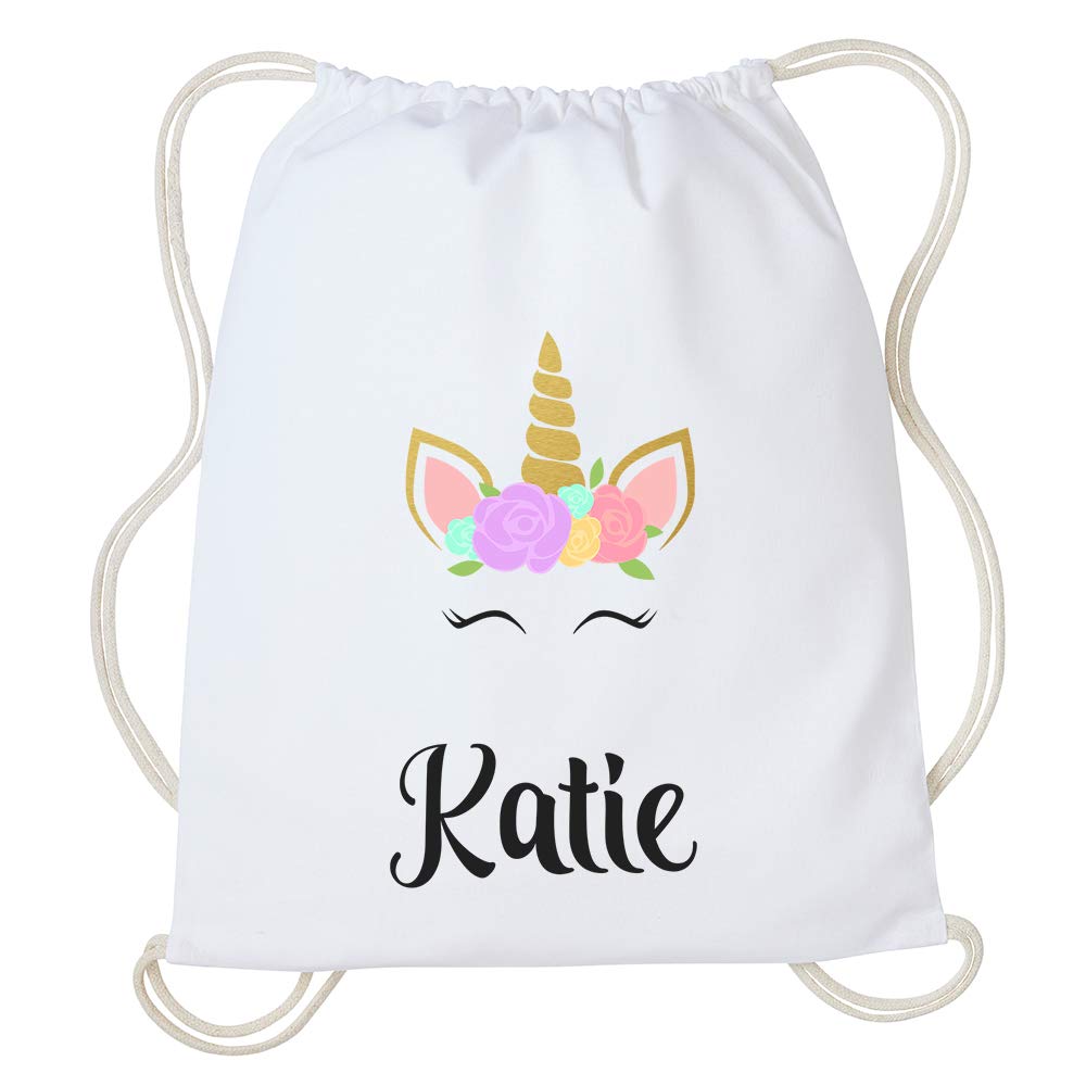 drawstring personalised bag