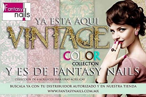 Fantasy Nails Sinaloa Vintage Acrylic Powder set of 6 Acrylic Dip System