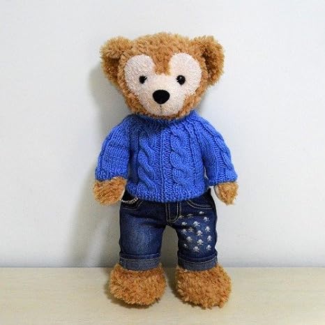 Amazon ダッフィー シェリーメイコスチューム 洋服 セーター ズボン セット 衣装 Duffy ディズニー 通販 シェリーメイ洋服 ダッフィー 洋服 Sサイズ 43cm ドレス アクセサリー おもちゃ
