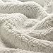 Genteele Sherpa Throw Blanket Super Soft Reversible Ultra Luxurious Plush Blanket, 50 x 60 inches, Teal/White