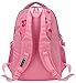 Tinksky Flowers Pattern Backpacks for Girls Elementary School Students Book Bag Pink