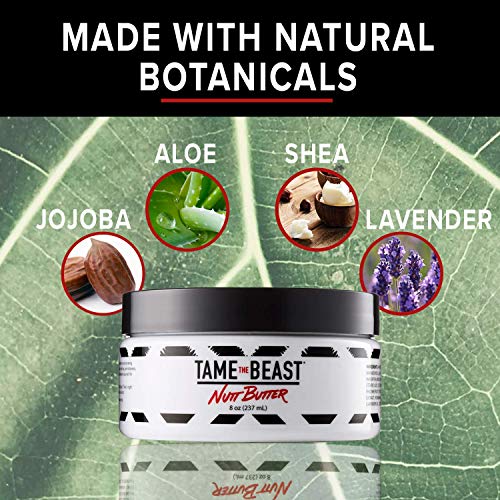 Nutt Butter Mens Lotion for Groin Back & Body Essential Oils Tingle