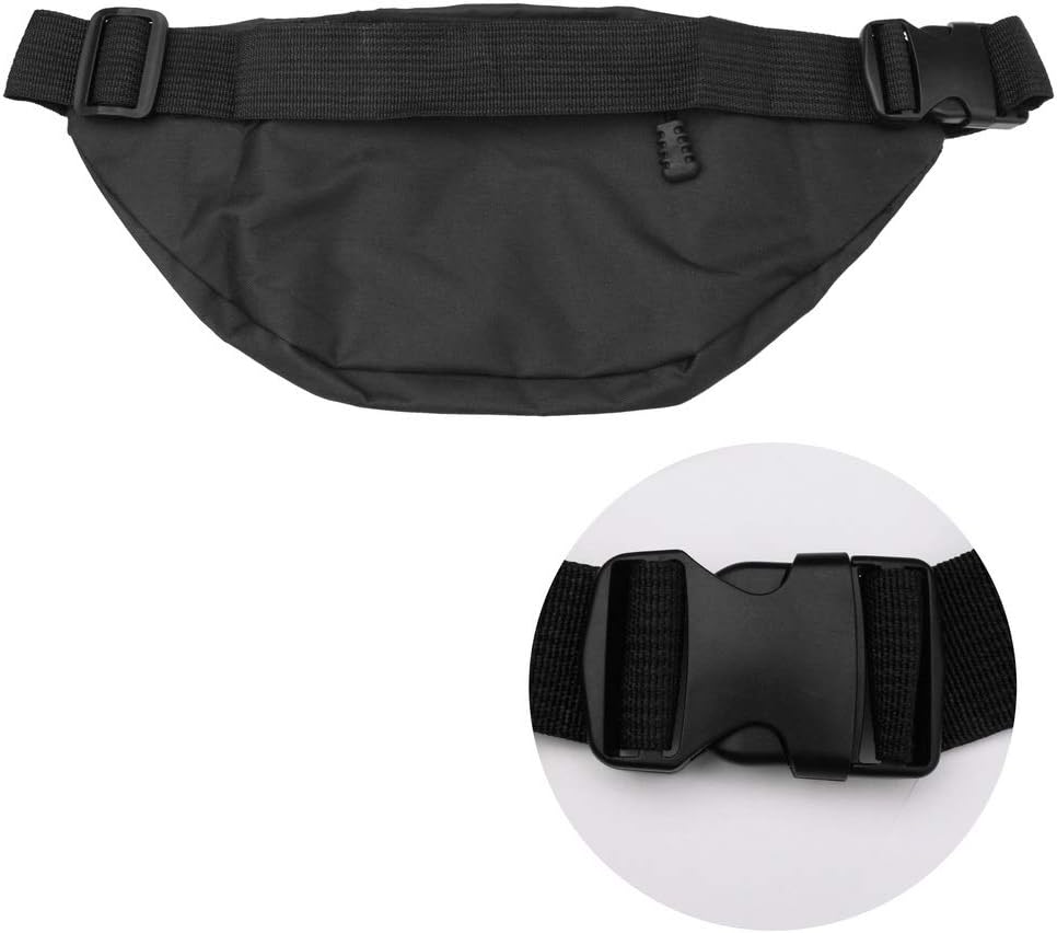 kuou Bumbag Waist Bag,Waterproof 4 Zip Pockets Fanny Pack Running Waist Pack Bag Adjustable Belt Waistpacks for Outdoors Running Marathon Gym Cycling - Image 5