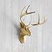 Wall Charmers Mini Gold Faux Deer Head - 14