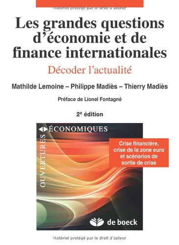 Les  grandes questions d'économie et de finance internationales
