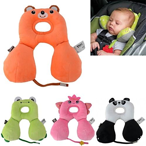 AMAZZANG-Baby Travel Car Animal Seat Pillow Stroller Cushion Head Neck Support Headrest