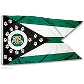 Ohio Bobcats State of Ohio Flag