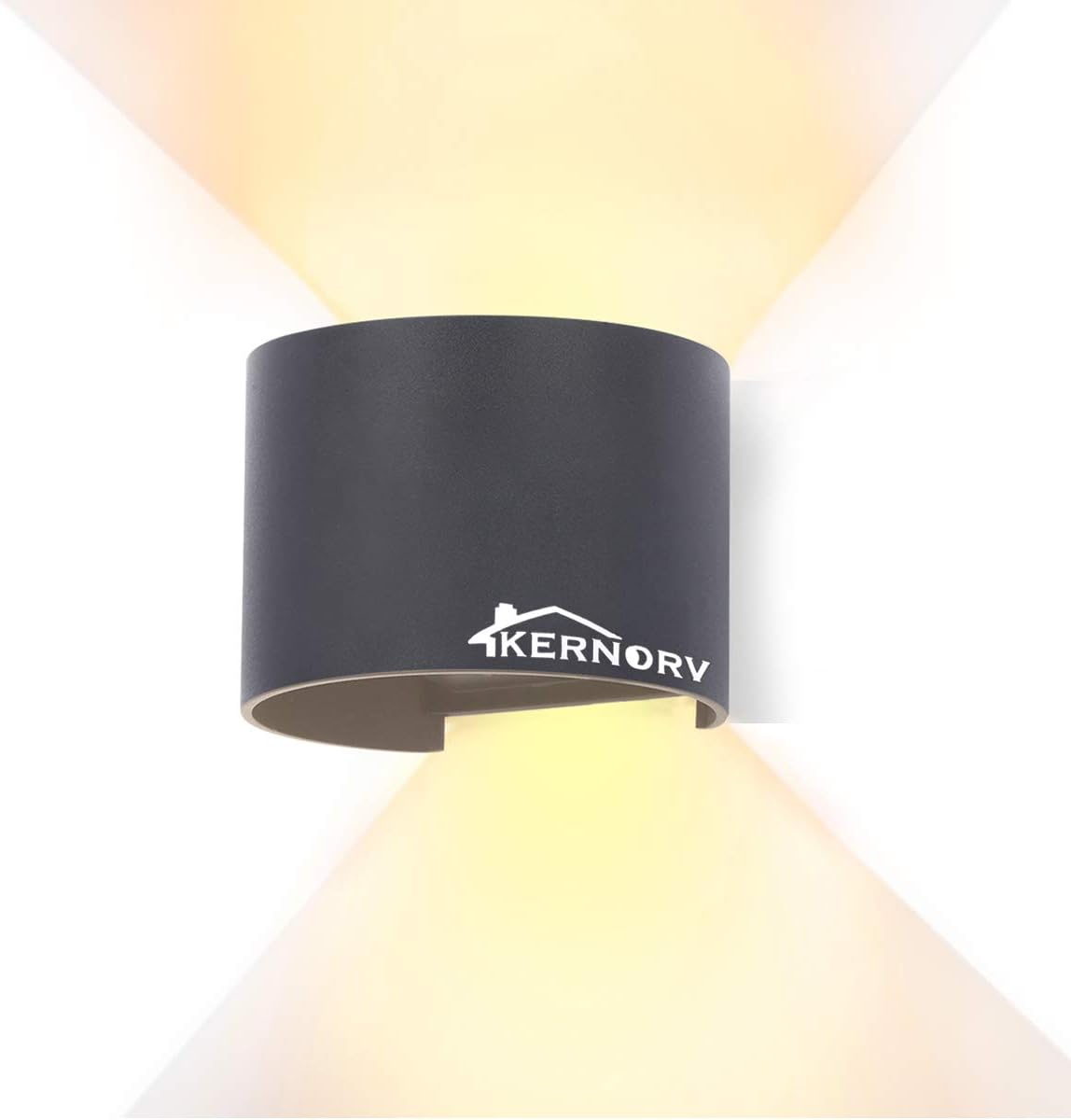 Kernorv Modern Wall Sconce 7w Warm White Led Wall Sconce Plaster Led Wall Light Up And Down Light For Bedroom Hallway Sitting Room Porch Office Hotel Wall Lamps Sconces Lighting Ceiling