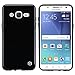 J7 Case, MP-Mall [Slim Fit] Premium Flexible Soft TPU Gel Rubber Skin Silicone Protective Case Cover For Samsung Galaxy J7 2015 (Black)