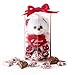 Valentines Day Love Candy Chocolate w Teddy Bear - Miniature I Love You Teddy Bear with Heart Milk Chocolate Gift Basket - Oh! Nuts