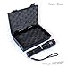 Magic BEAM Brightest LED Flashlight Kit LX-2 Pro Series: LED Tactical Flashlight 1600 LM Water Resistant for Outdoor, Security, Household Uses w/ Rechargeable Battery, Direct Chargers + Carrying Case