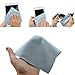 Elfenstal- NEW 6pcs Mini Clear 5ml 1/6OZ Atomizer Fine Mist Glass bottle Spray Refillable Fragrance Perfume Empty Scent Bottle Clean Cloth for Travel Party Portable Makeup Tool free Pipette