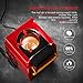 Aicook Hot Air Popcorn Popper Maker with Measuring Cup, No Oil Needed, FDA and ETL Approved, Red