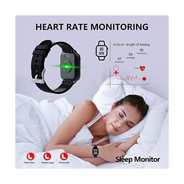 iporachx-Smart-Watch-14-Touch-Screen-Smartwatch-Fitness-Trackers-with-Heart-Rate-Monitor-Waterproof-IP67-Fitness-Watch-Pedometer-Stopwatch-Sleep-Tracker-Smart-Watch-for-Men-Women iporachx Smart Watch, 1.4" Touch Screen Smartwatch, Fitness Trackers with Heart Rate Monitor, Waterproof IP67 Fitness Watch Pedometer Stopwatch Sleep Tracker, Smart Watch for Men Women