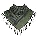 HDE Tactical Scarf Premium 100% Cotton Keffiyeh Shemagh Desert Wrap Head Neck Protective Cover Up (43x41 Inches)