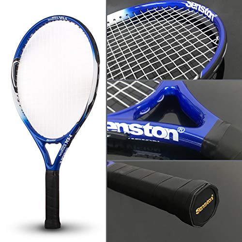 Senston-Raqueta-de-Tenis-para-NinosJuventudOne-Piece-Desgin-Raqueta-TenisIncluido-1-Bolsa-de-Tenis-1-Grip-1-Amortiguadores