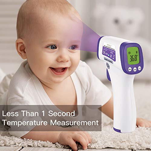 MOES Forehead Thermometer,NonContact Infrared Forehead °F/°C Digital