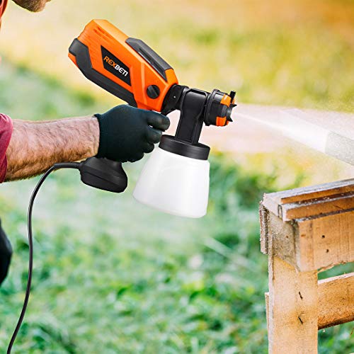 REXBETI 700 Watt High Power Paint Sprayer, 1000ml/min Hvlp Home