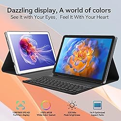 Tablet Android 2023 10 Inch Tablet, 2-In-1