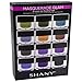 SHANY Cosmetics SHANY Masquerade Eyeliner Gel Color Smudge Proof Set, 12 count