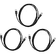 3-Pack USB Cable for Motorola Symbol LS2208 LS4208 DS6708 Barcode Scanner USB Type A CBA-U01-S07ZAR