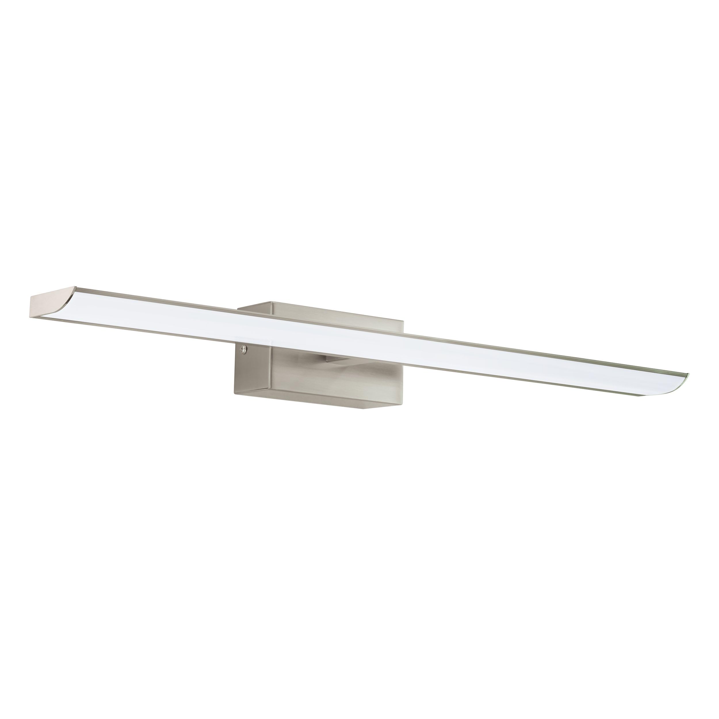 EGLO Tabiano LED Mirror Light, Bathroom Mirror, Matt Steel, Plastic in White Neutral White