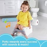 Fisher-Price My Potty Friend Toddler Training Toilet with Sounds 18+ Months view 2