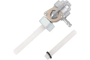 Vroom Rider Fuel Valve Petcock Shut Off Tank Switch Fits for Chinese Gasoline Generator 5.5HP 6.5HP 7HP 8HP 9HP 11HP 13HP 14HP 15HP 16HP 168F 163CC 196CC 170F 208CC 211CC 173F 177F 182F 188F 190F