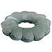 Total Pillow Microbead Portable Pillow - 2017 Exclusive Design - Use at Home or On The Go To Support Your Neck, Back and Knees - Classic Slate