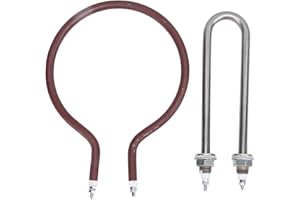 JOYZAN Incubator Heater Tube Heating Element, 200W Incubator Heating Element Heater Coil Accessories Circular Tube Plate Cabinet Egg Incubators Farms Hatching Chicks Candler Turner Ducklings Poultry Brooder