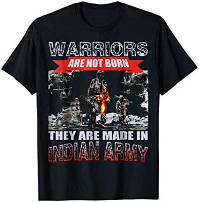 They Are Made In Indian Army T-Shirt
