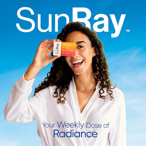 Sunray® Calcifediol Vitamin D Supplement | Fast-Acting Once-Weekly Vitamin D | High Bioavailability 25-Hydroxyvitamin D | Immune, Mood, Bone & Muscle Support | 7 Capsules