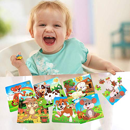 Wooden Jigsaw Puzzles for Kids Ages 35 Year Old 20 Piece Animals