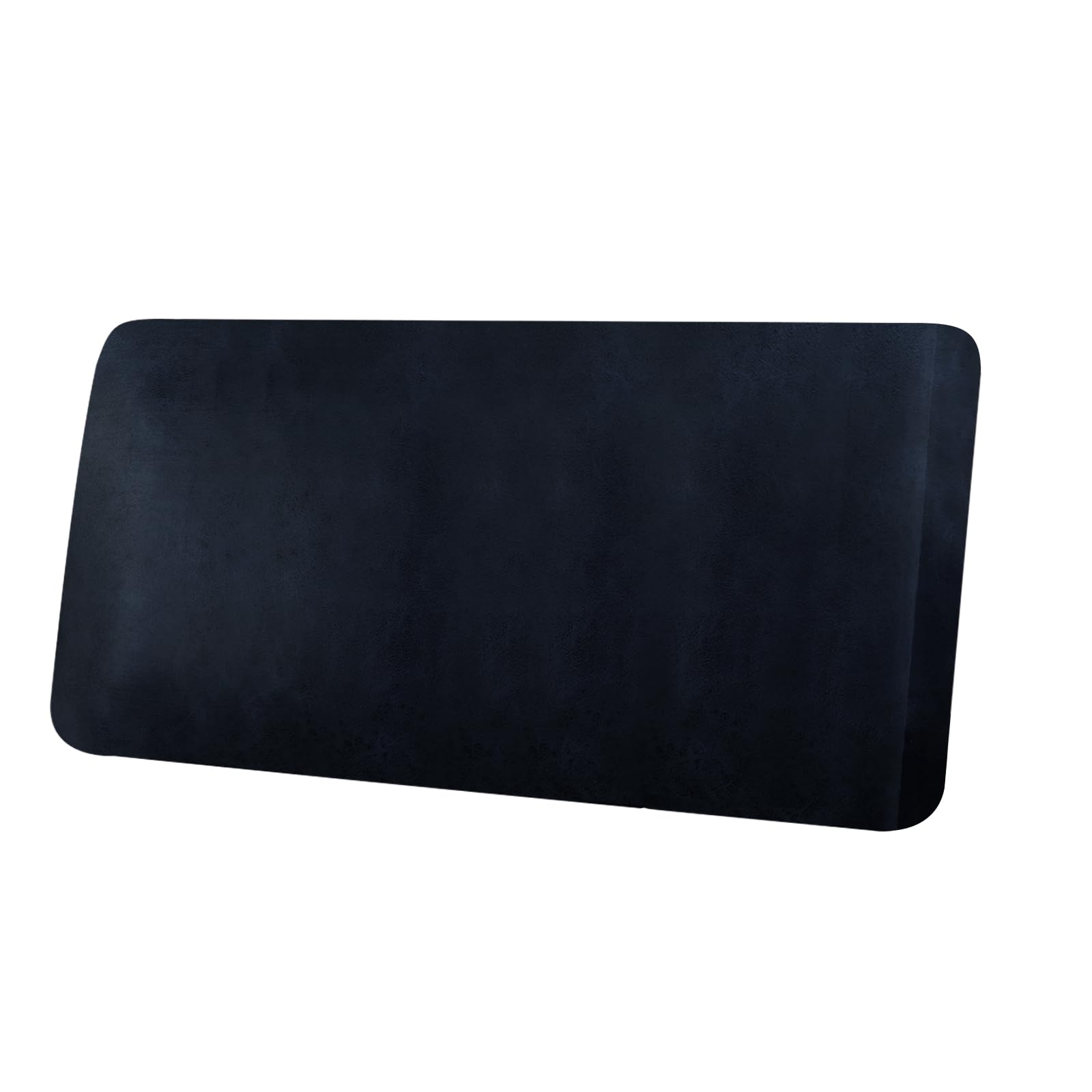 Photo 1 of ANARACHON Leather Look Couch Cushion Covers Sofa Seat Slipcovers Sets Couches Furniture Protector for Sectional Armchair Loveseat Pets Kids Stretch Spandex Fabric (1 Cushion Loveseat, Navy)