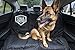 LIGHT USER-FRIENDLY PET SEAT COVER for CARS and SUV - DIVISIBLE with ZIPPER, EASY-CARE, DURABLE, FOLDABLE and PORTABLE with a BAG, VERSATILE PET CAR SEAT COVER