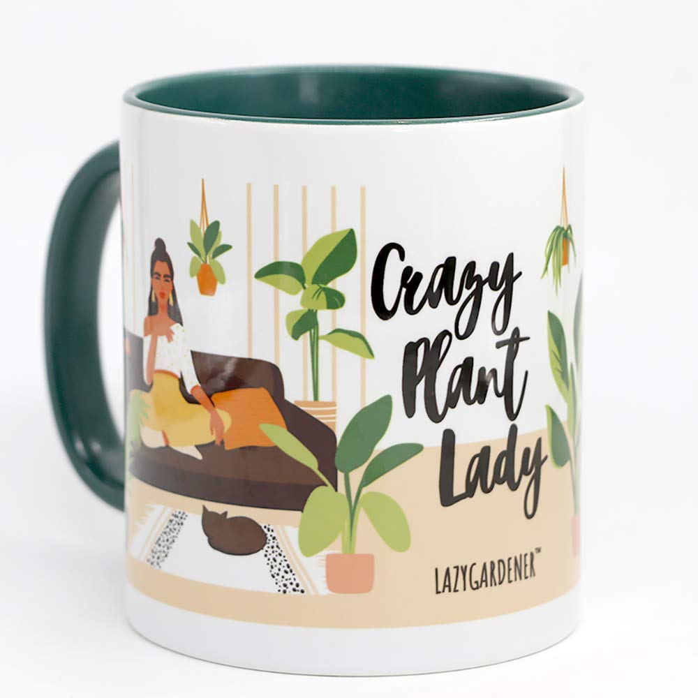 Buy Lazy Gardener Crazy Plant Lady with Plant Design for