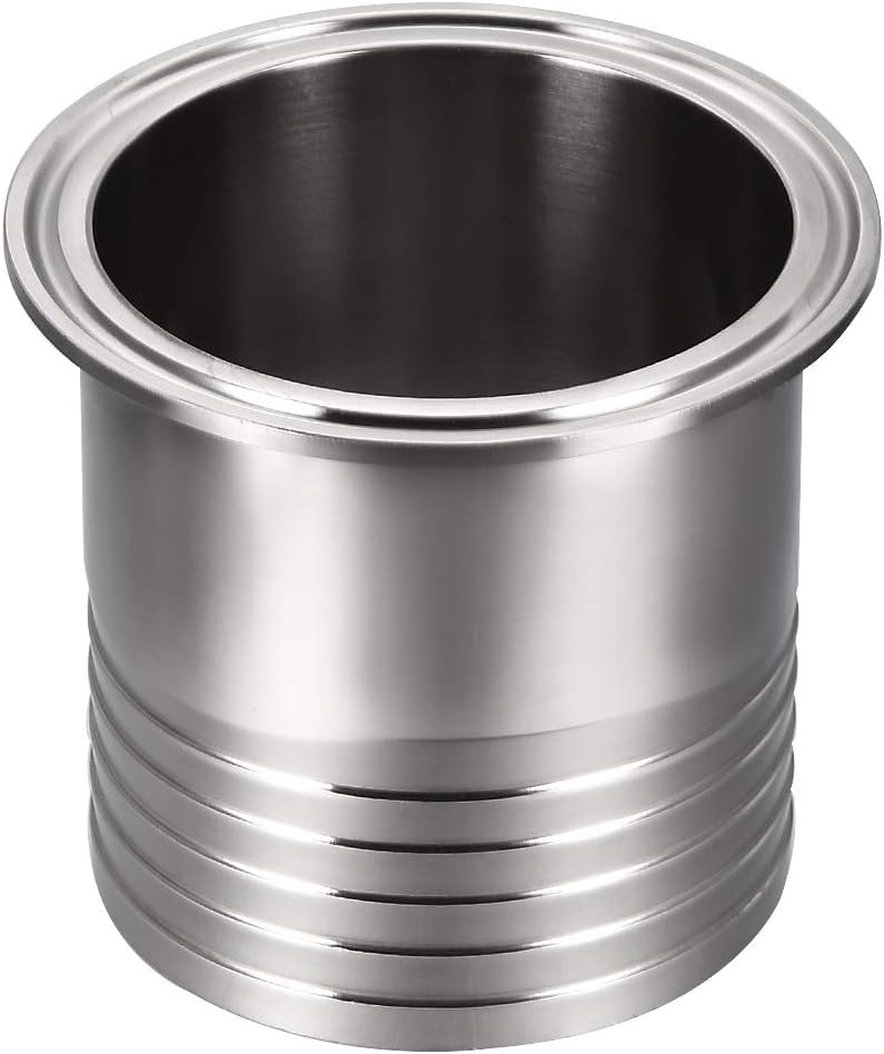 sourcing map Clamp Hose Adapter 3.583 Inch Flange to 3 Inch Hose Barb Fitting, 3" - Image 5