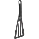 Mercer Culinary Hell's Tools Hi-Heat Slotted Spatula, 12 Inch x 3.5 Inch, Gray