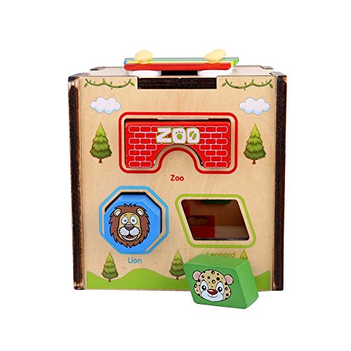 image for GEDIAO Wooden Learning Hammering & Pounding Toy with Silde Out Xylopho