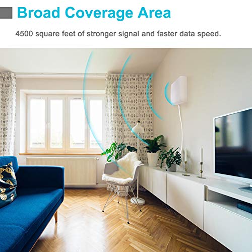 Cell Phone Signal Booster for Home and Office - Boost 4G LTE Data for Verizon AT&T and T-Mobile - 65dB Dual Band 700MHz Band 12/17/13 Cellular Repeater kit with High Gain Panel/Yagi Antennas