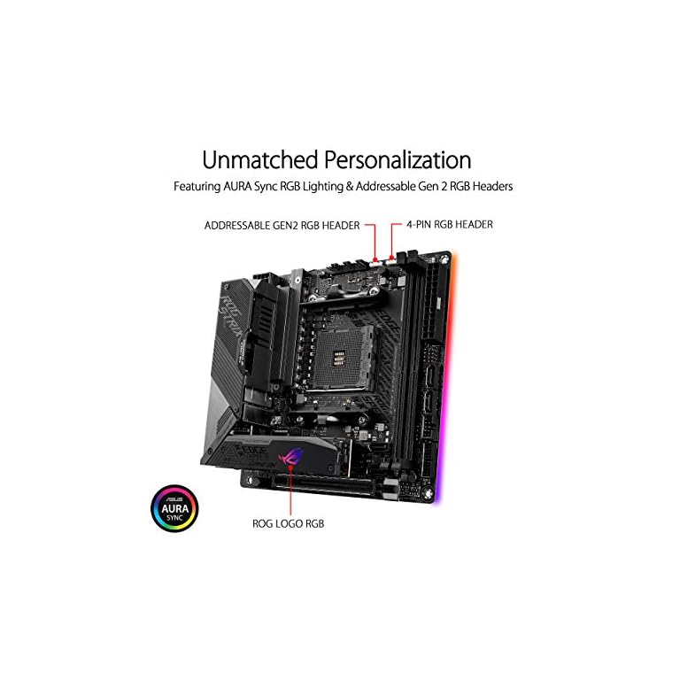 ASUS ROG Strix X570-I Gaming, X570 Mini-ITX Gaming ...