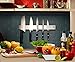 Toman's Magnelight 16 Inch Magnetic Knife Holder, Stainless Steel Magnetic Tool Organizer, Kitchen Storage Strip Especially for Storing Kitchen Accessories and Home Tools Organizing