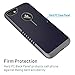 iSPECLE iPhone 7 Case 4.7 Inch iPhone 7 Bumper Case with Soft TPU and Hard PC Case Protective for Screen and Camera Perfect Cutouts Shock Absorption Covers for iPhone 7, Dark Blue