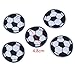 XUNHUI Soccer Ball Patches Embroidered Patches for Clothing Iron On Football Patches for Jeacket Pants 5Pieces 4.8cm
